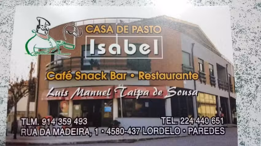 Casa de Isabel &ndash; Prato do dia