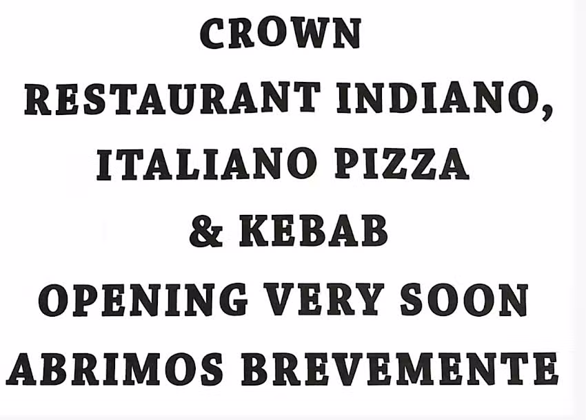 👑Crown Restaurant Indiano, Italiano Pizza & Kebab