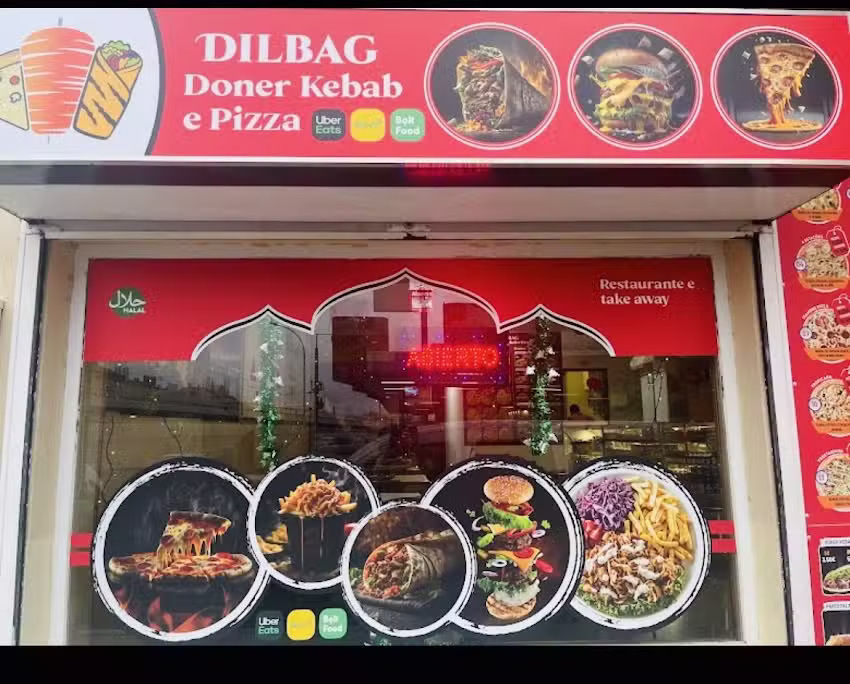 Dilbag doner kabab e pizza