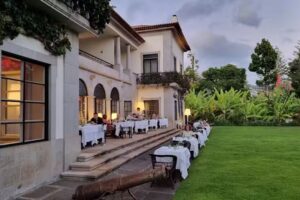 The Dining Room restaurant at Quinta da Casa Branca